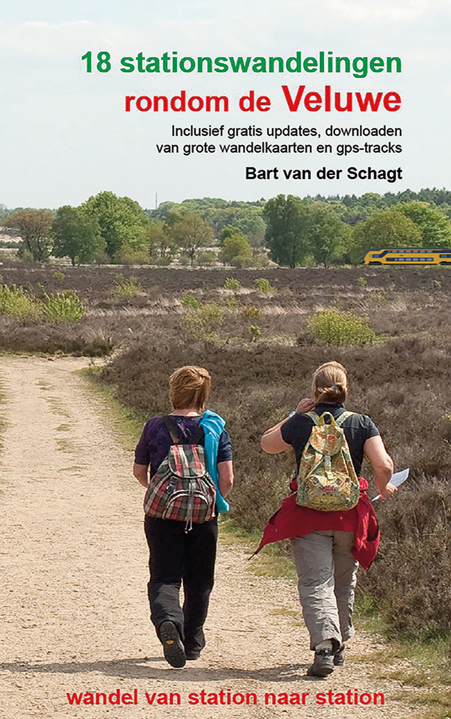 18 stationswandelingen rondom de Veluwe (Anoda)